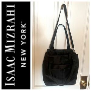 Isaac Mizrahi Black Tote Bag